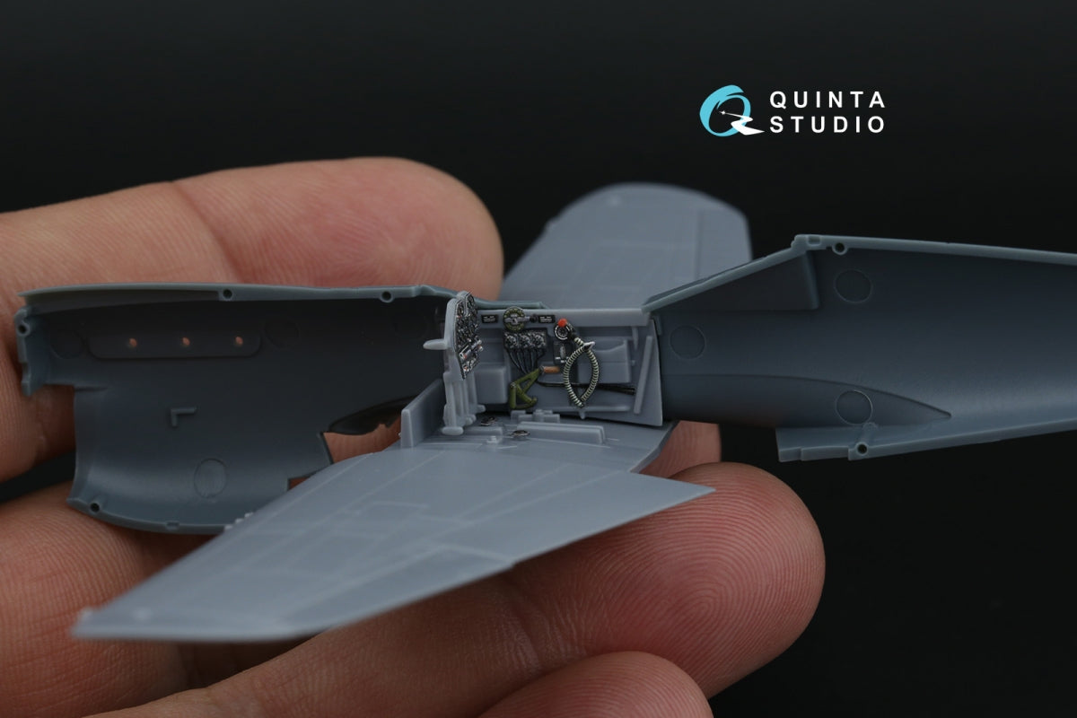 Quinta Studio QD72216 P-40N Warhawk 3D-Printed &amp;amp; colored Interior on decal paper (Special Hobby) 1/72 – Bild 7