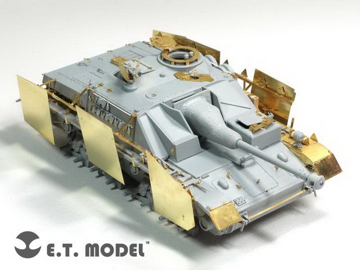 ET Model EA35-079 WWII German Schurzen for Stug.IV For DRAGON Smart Kit 1/35 – obrázek 7