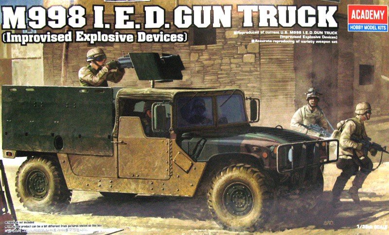 Academy 13405 M998 IED Gun Truck (1/35)