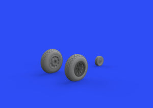 Eduard 648989 P-51B/ C wheels block tread EDUARD 1/48 – immagine 2
