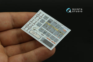Quinta Studio QD32141 F-104G 3D-Printed &amp;amp; colored Interior on decal paper (Italeri) 1/32 – immagine 4