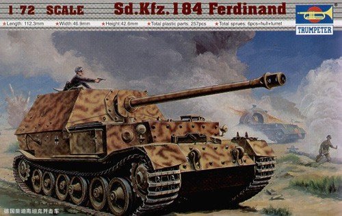 Trumpeter 07205 SdKfz.184 Ferdinand 1/72