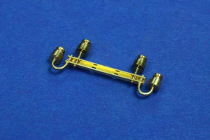 RB Model 35D02 Telegraphic pillar with 4 insulators Set contains not assembled 2 pcs 1/35 – Bild 4