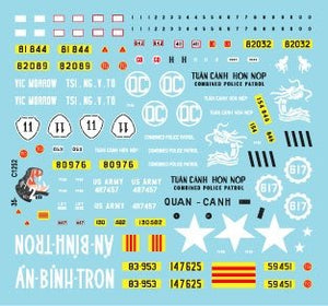 Star Decals 35-C1252 Vietnam #2. ARVN V-100 1 1/35 – Bild 3
