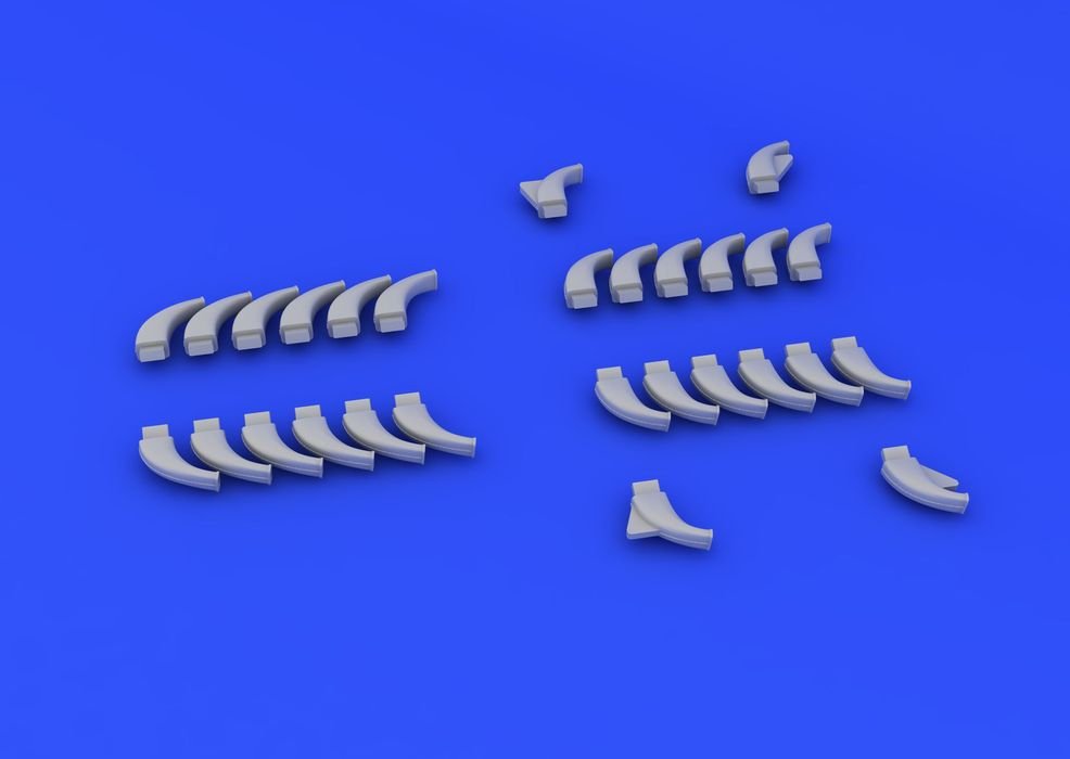 Eduard 632050 Up to 335 exhaust stacks 1/32 HK Models