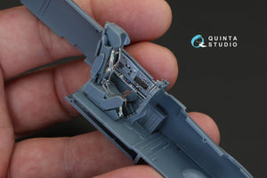 Quinta Studio QD48129 MiG-21PFM (gray color panels) 3D-Printed &amp;amp; colored Interior on decal paper (for Eduard kit) 1/48 – Bild 8