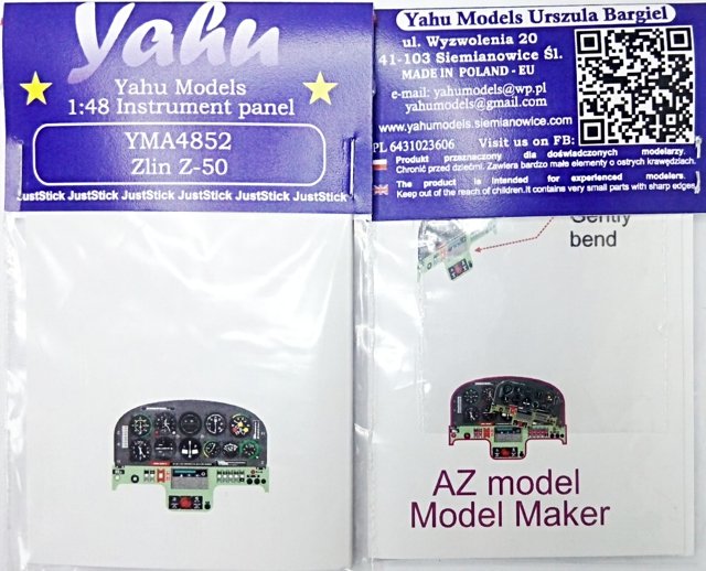Yahu YMA4852 Zlin Z-50 (AZ Model / ModelMaker) 1/48