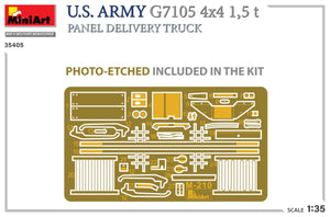 MiniArt 35405 US ARMY G7105 4х4 1.5 t PANEL DELIVERY TRUCK 1/35 – image 2