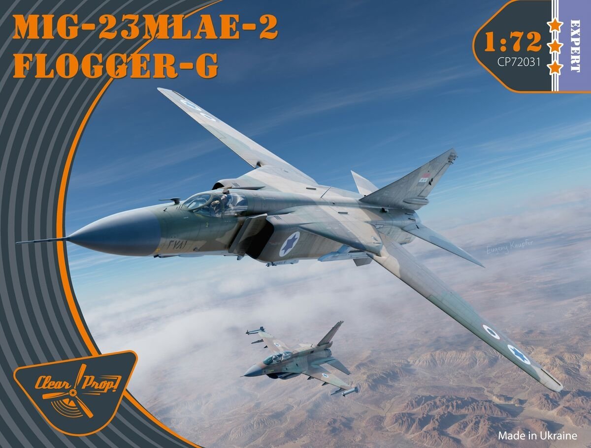 Propulseur transparent ! Kit expert MiG-23MLAE-2 Flogger-G CP72031 au 1/72 