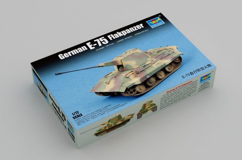 Trumpeter 07126 German E-75 Flakpanzer 1/72 – zdjęcie 2