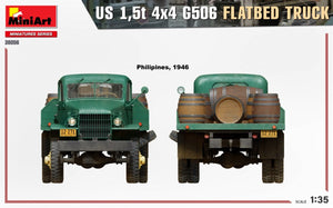 MiniArt 38056 US 1.5t 4×4 G506 FLATBED TRUCK 1/35 – image 6