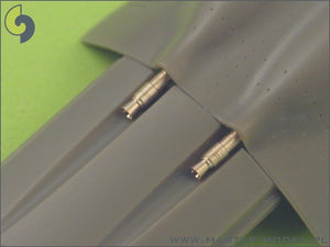 Master AM-48-019 Fw 190 A7, A8 armament set (MG 131 barrel tips, MG 151 barrels, MG 151 fairings) &amp;amp; Pitot Tube (1/48) – obrázek 4