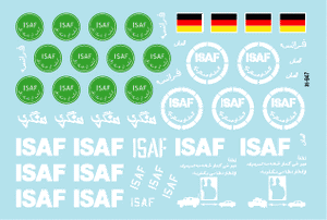 Star Decals 35-947 Generic ISAF markings 1/35 – image 2