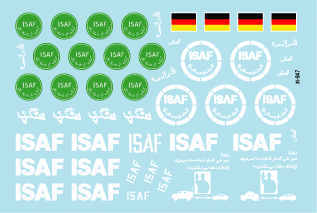 Star Decals 35-947 Generic ISAF markings 1/35 – image 2