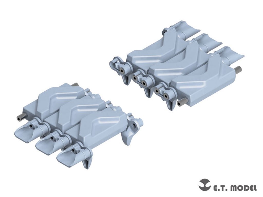 ET Model P35-083 WWII US ARMY M4 Sherman T48 w/duck bill (Type 2) Workable Track (3D Printed) 1/35 – Bild 2