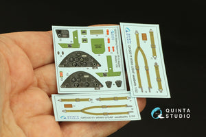 Quinta Studio QD32161 PT-13 Kaydet 3D-Printed &amp;amp; colored Interior on decal paper (Roden) 1/32 – Bild 3