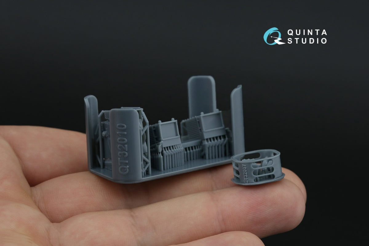 Quinta Studio QD+32232 Tornado ECR Italian 3D-Printed &amp;amp; colored Interior on decal paper (Italeri) (with 3D-printed resin parts) 1/32 – Bild 8