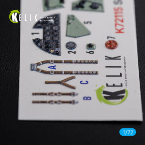 KELIK K72115 Sea Hurricane Mk I interior 3D decals for Arma Hobby kit 1/72 – Bild 7