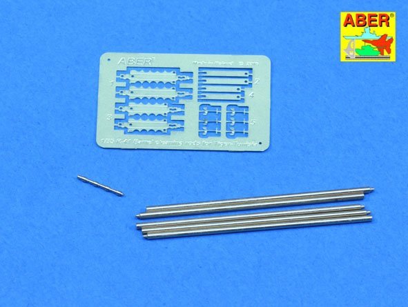 Tiges de nettoyage de canon Aber R-41 avec supports pour Tiger I Tunisie (1/35)