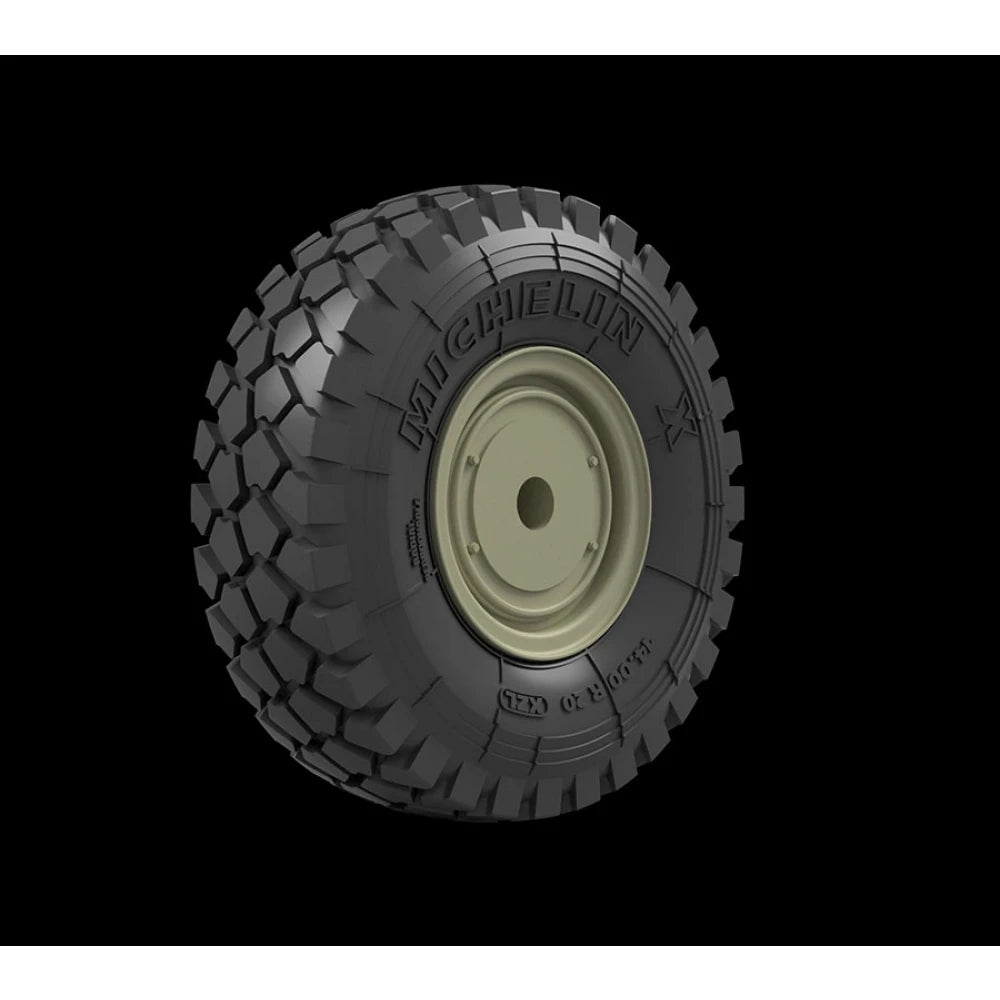 Panzer Art RE35-827 MAN LKW 10t Mil Road Wheels (Michelin XZL) 1/35 – image 2