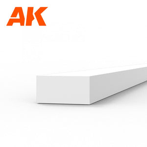 AK Interactive AK6526 STRIPS 1.50 X 3.00 X 350MM – STYRENE STRIP – (10 UNITS) – image 2