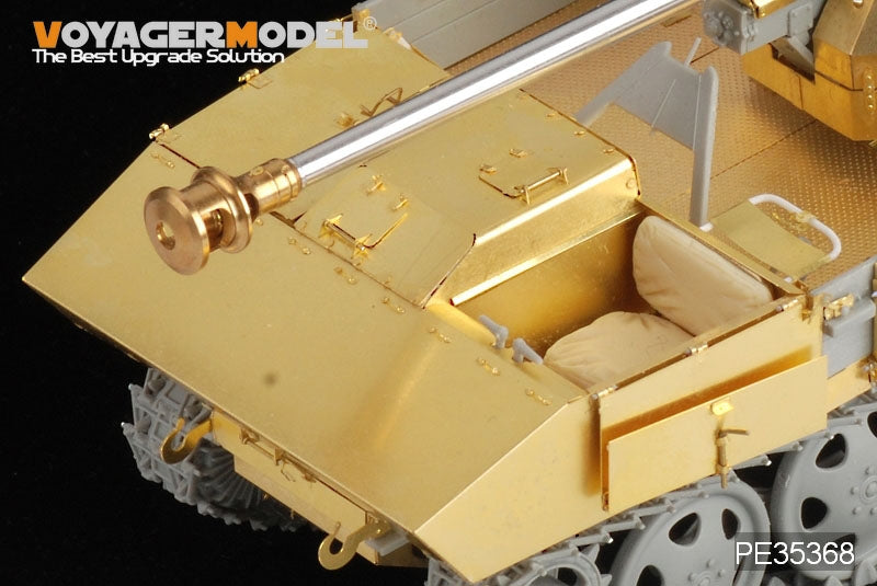 Voyager Model PE35368 WWII German 75mm PaK 40/4 auf Steyr RSO driver&amp;#39;s cabin For DRAGON 6640 1/35 – Bild 2