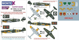 Montex K48209 Bf 109G-2 &amp;amp; G-2/R-6 1/48