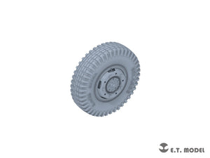 ET Model P35-102 WWII German Sd.Kfz.234 Small Diameter Weighted Wheels Type.2 1/35 – image 4