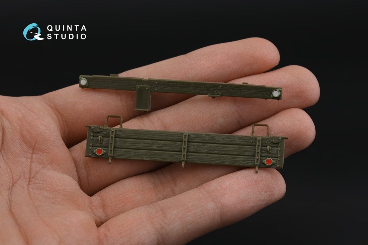 Quinta Studio QD35086 ZiL-157 family 3D-Printed &amp;amp; colored Interior on decal paper (Trumpeter) 1/35 – obrázek 5