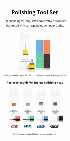 DSPIAE SPP-S01 Sponge Polishing Set – image 2