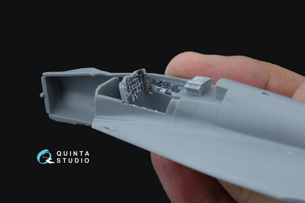 Quinta Studio QD+72150 MiG-29 9-13 3D-Printed colored Interior on decal paper (7278 Zvezda) (with 3D-printed resin part) 1/72 – obrázek 8