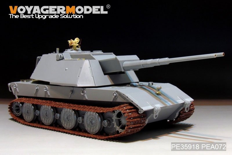 Voyager Model PE35918 WWII German E-100 Super Heavy Tank for AMUSING HOBBY 1/35 – obrázek 7