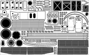 Pontos 48001F1 U-Boot Type VII C Detail up set 1/48 – Bild 7