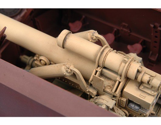 Trumpeter 01540 Geschutzwagen Tiger Grille21/210mm Mortar 18/1 L/31 1/35 – image 4