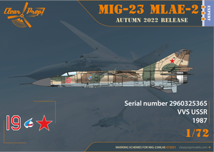 Clear Prop! CP72031 MiG-23MLAE-2 Flogger-G EXPERT KIT 1/72 – Bild 9