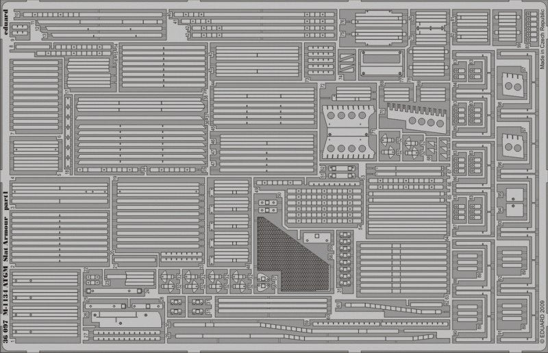 Eduard 36097 M-1134 ATGM slat armor 1/35 AFV Club