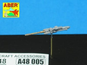 Aber A48 005 Set of 2 barrels for German 13mm aircraft machine guns MG 131 (early type) 1/48 – obrázek 3
