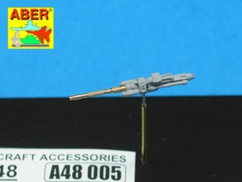 Aber A48 005 Set of 2 barrels for German 13mm aircraft machine guns MG 131 (early type) 1/48 – obrázek 3