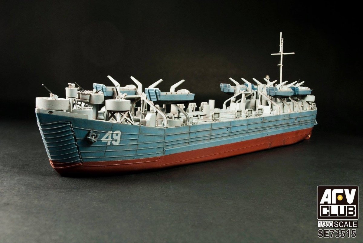 AFV Club SE73515 US NAVY TYPE 2 LSTs LST-1 CLASS 1/350 – image 2