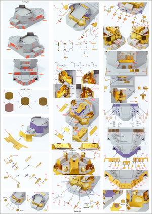 Pontos 35028F1 USS DDG-92 Momsen Flight IIa Detail Up Set 1/350 – obrázek 12