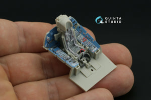 Quinta Studio QD48233 Su-27SM 3D-Printed &amp;amp; colored Interior on decal paper (KittyHawk) 1/48 – Bild 6