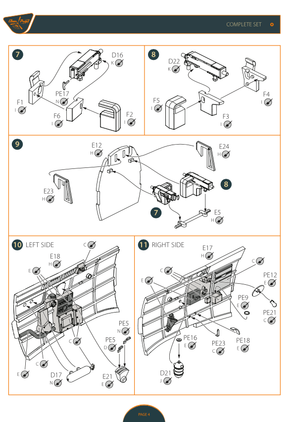 Clear Prop! CP4804 H-75N Hawk ADVANCED KIT 1/48 – obrázek 29
