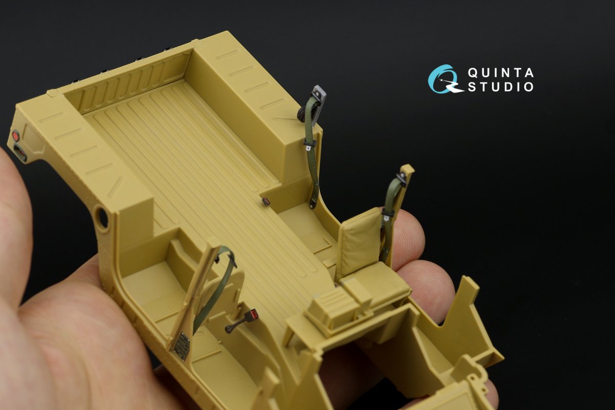 Quinta Studio QR35003 HUMVEE family belts, 3D-Printed &amp;amp; colored on decal paper (all kits) 1/35 – immagine 7