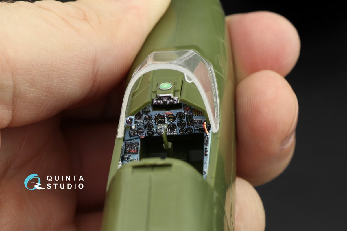 Quinta Studio QDS-48249 Su-25 3D-Printed &amp;amp; colored Interior on decal paper (Zvezda) 1/48 – image 5
