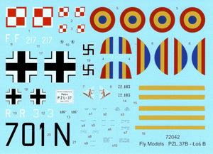 Fly 72042 PZL.37 B Łoś Polish Medium Bomber 1/72 – image 10
