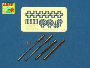 Aber A32001 Set of 2 barrels for German 7.92 mm MG 15 aircraft machine guns (1/32)
