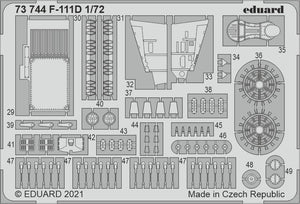 Eduard 73744 F-111D HASEGAWA / HOBBY 2000 1/72