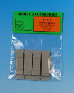 Eureka XXL E-016 Wooden Ammo Boxes for 7.5 cm Pak 40 1/35