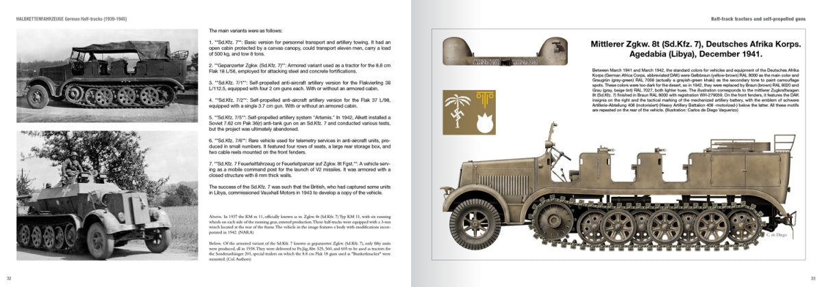 Abteilung 502 ABT758 HALBKETTENFAHRZEUGE – GERMAN HALF-TRACKS (1939-1945) – ENGLISH – image 2