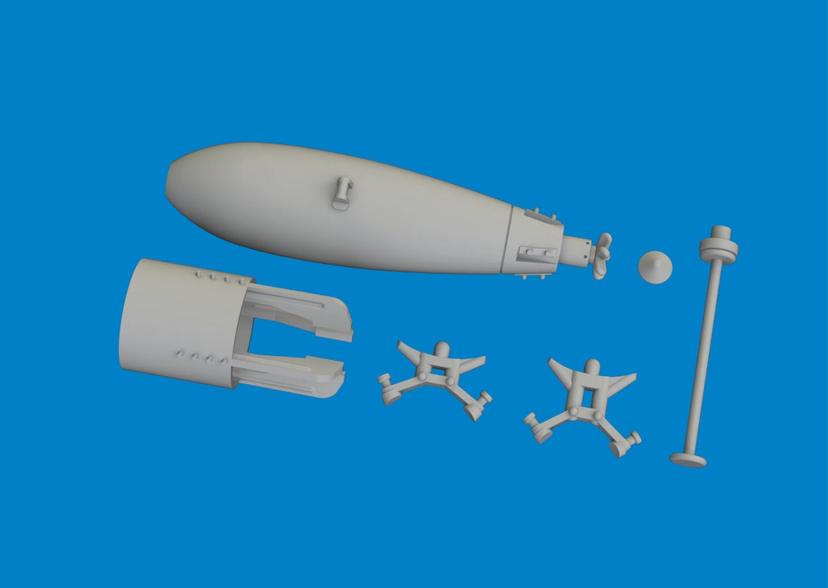 Eduard 6481077 P-40 250lb Mk.2 British bomb PRINT EDUARD 1/48 – image 4